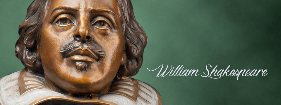 William Shakespeare Sculpture